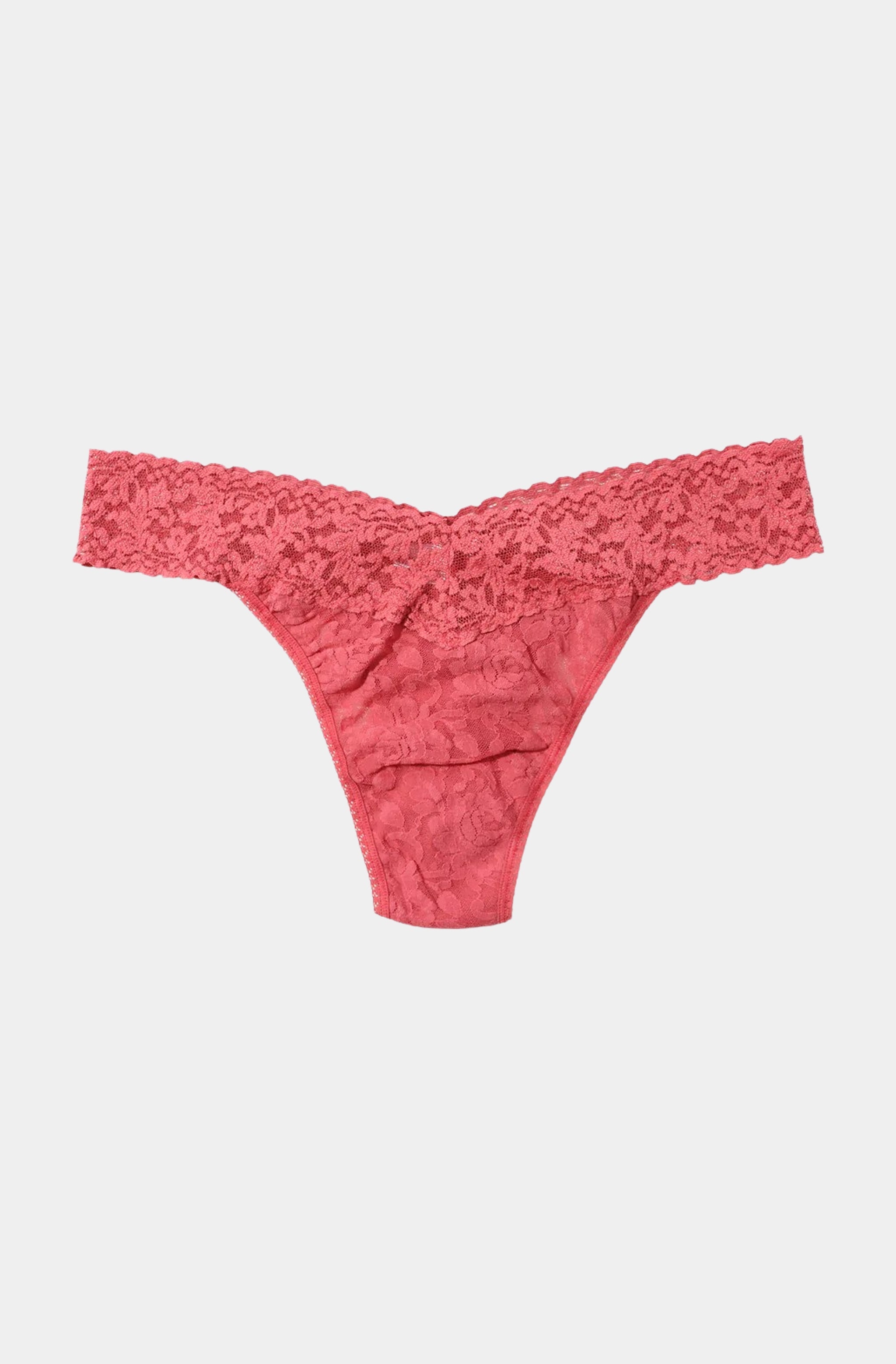 Signature Lace Original Rise Thong