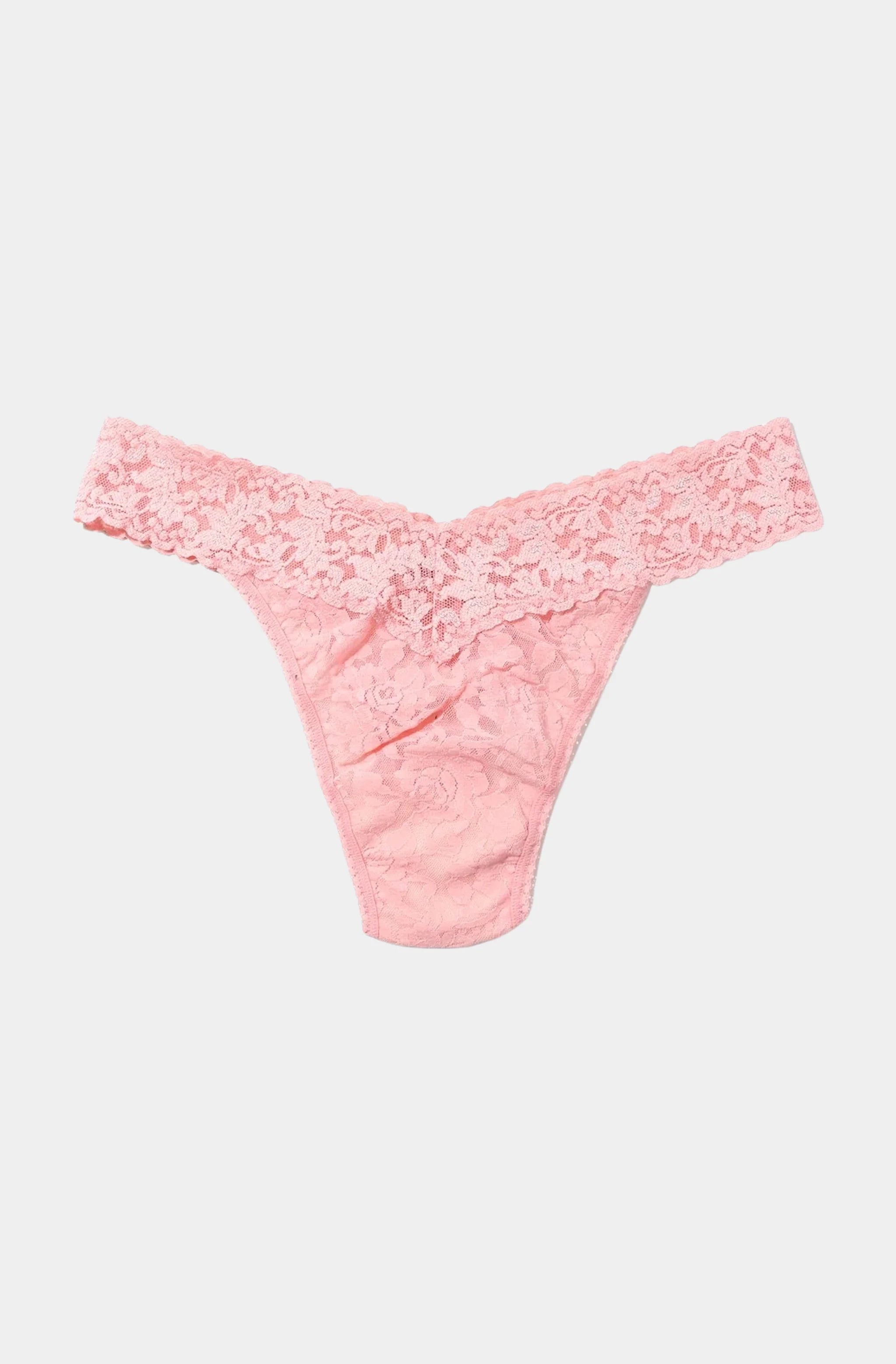 Signature Lace Original Rise Thong