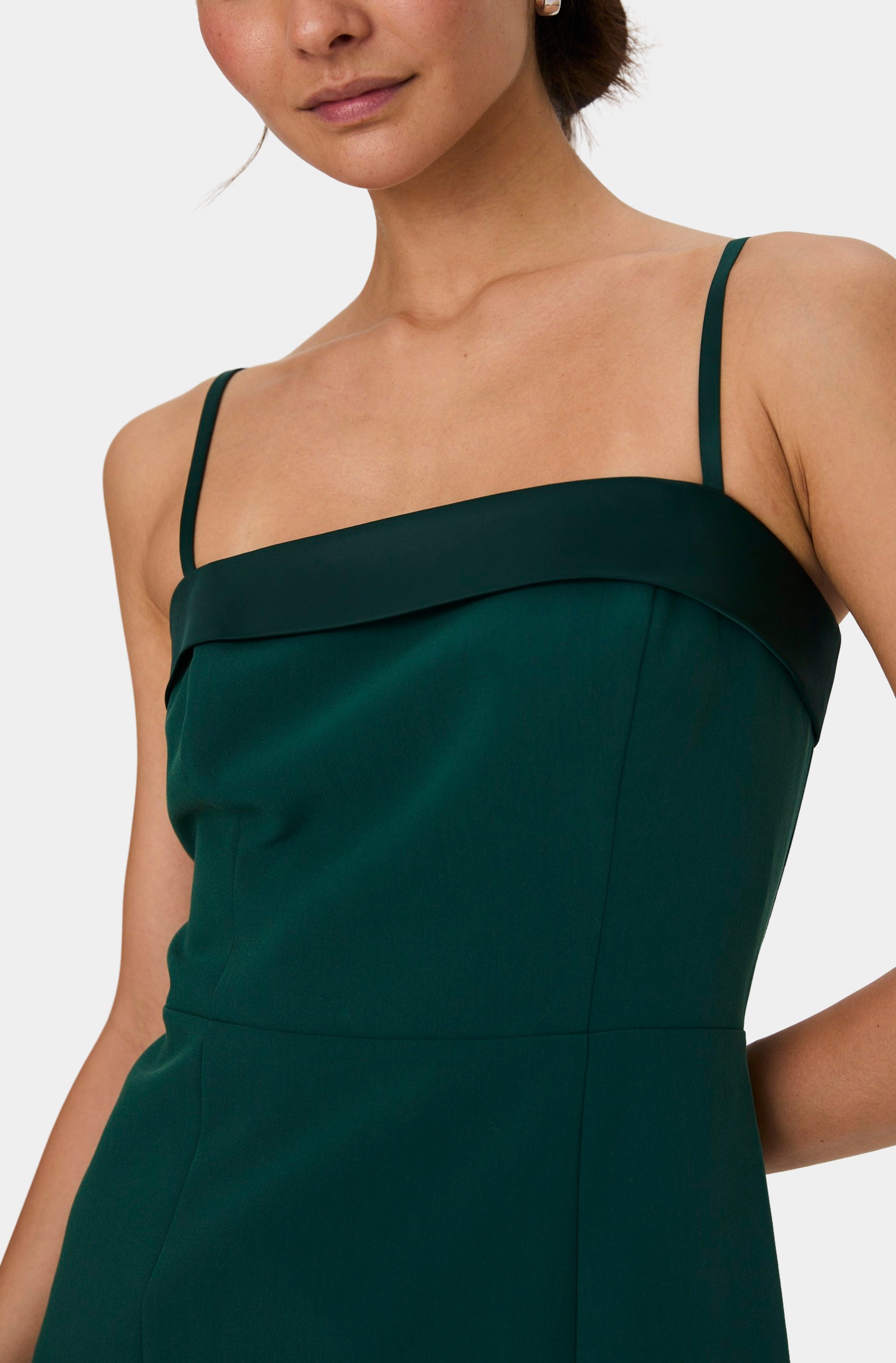 evergreen mini dress French Connection Azra Mini Dress - Evergreen