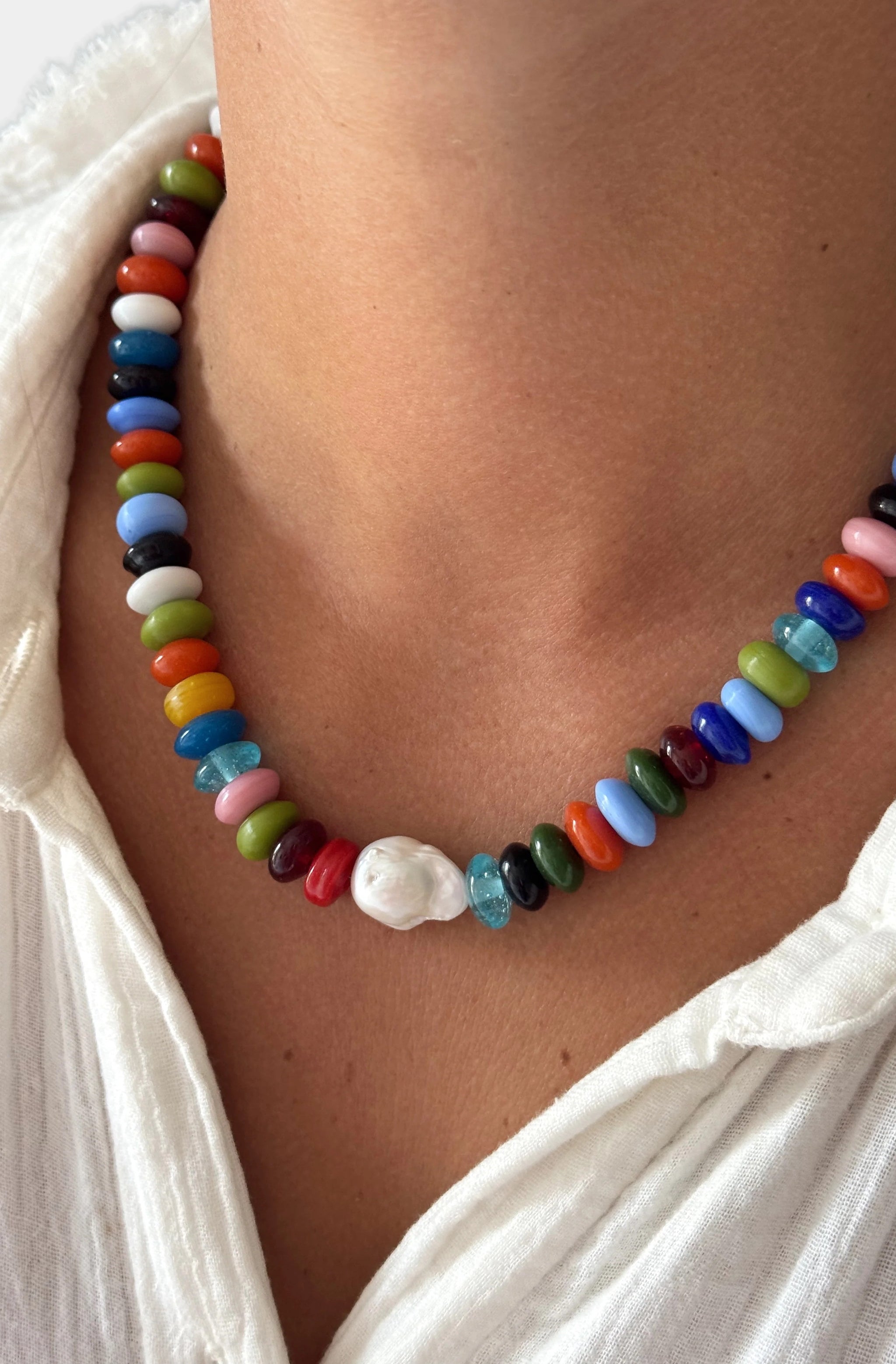 August Pearl Necklace