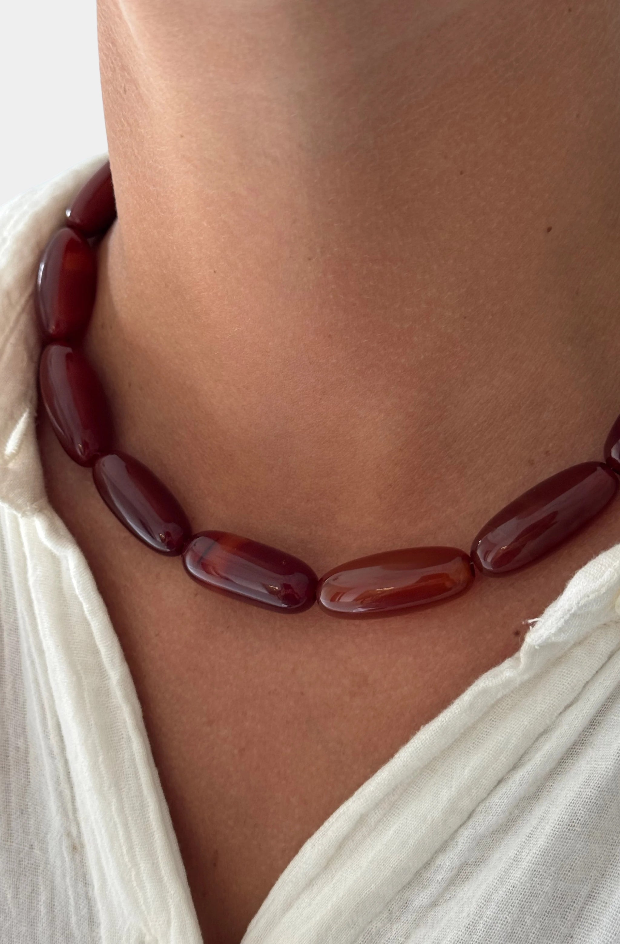 Bengie Amber Necklace