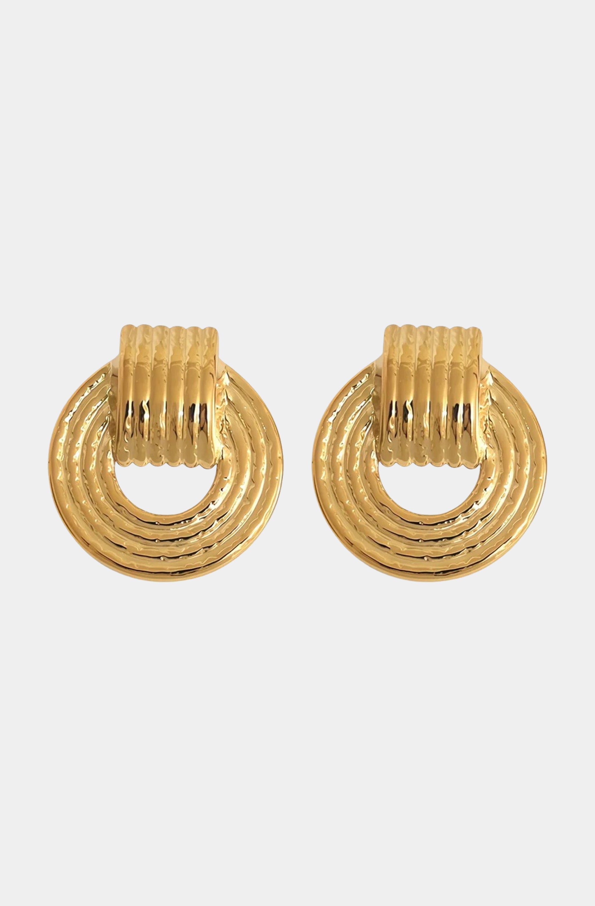 Carmela Doorknocker Earrings