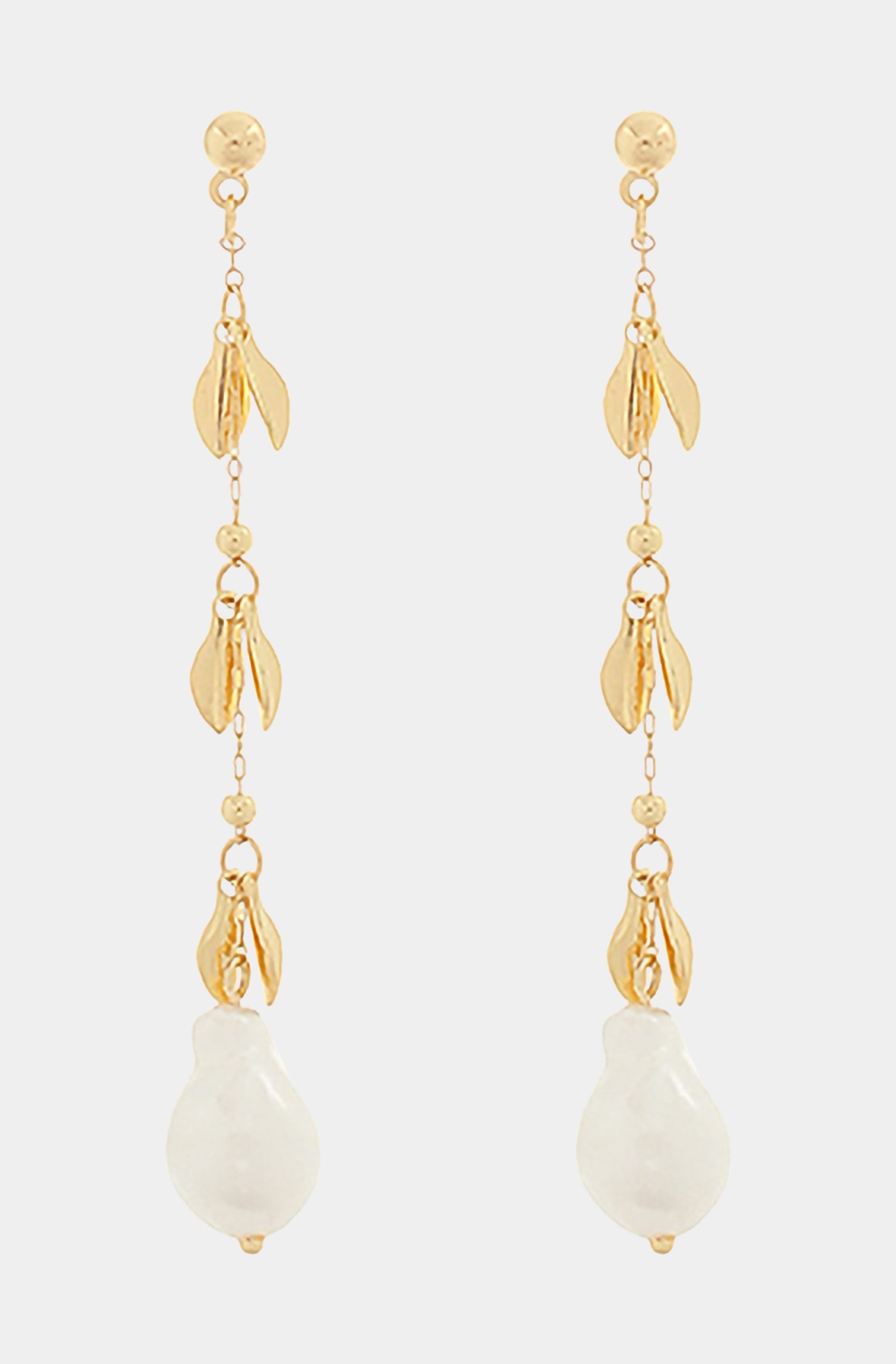 Iroka Pearl Drop Earrings