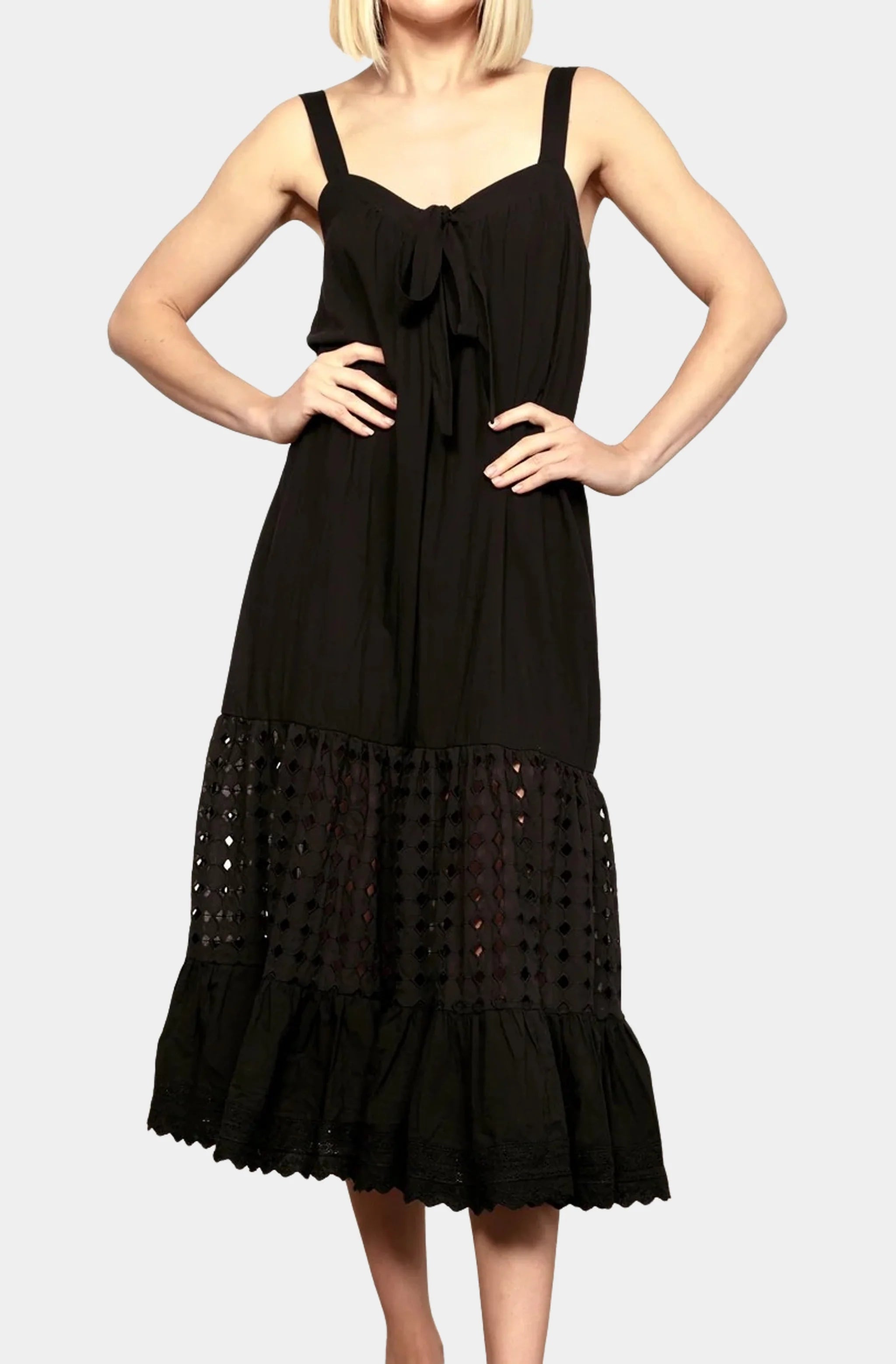 Costa Coquette Midi Dress