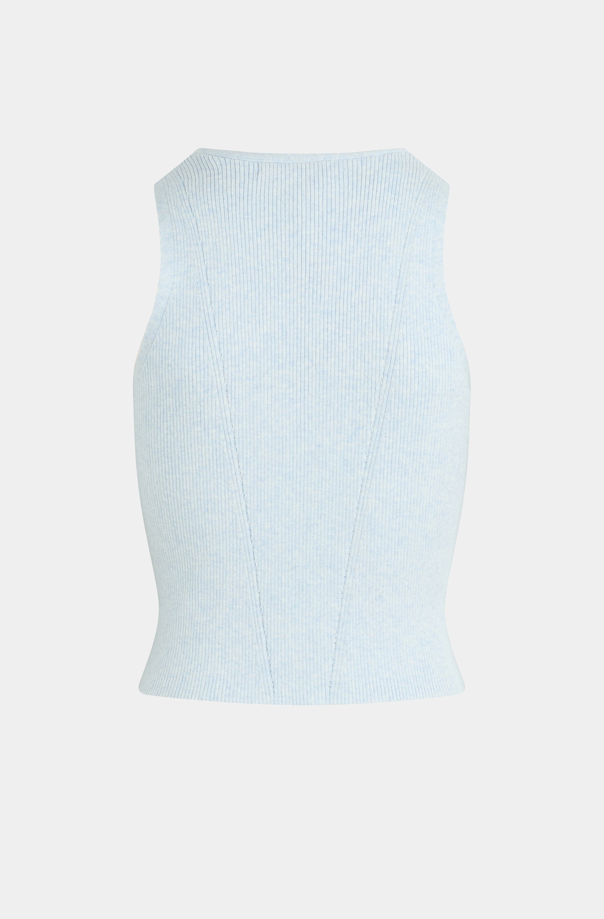 Sleeveless V-Neck Sweater