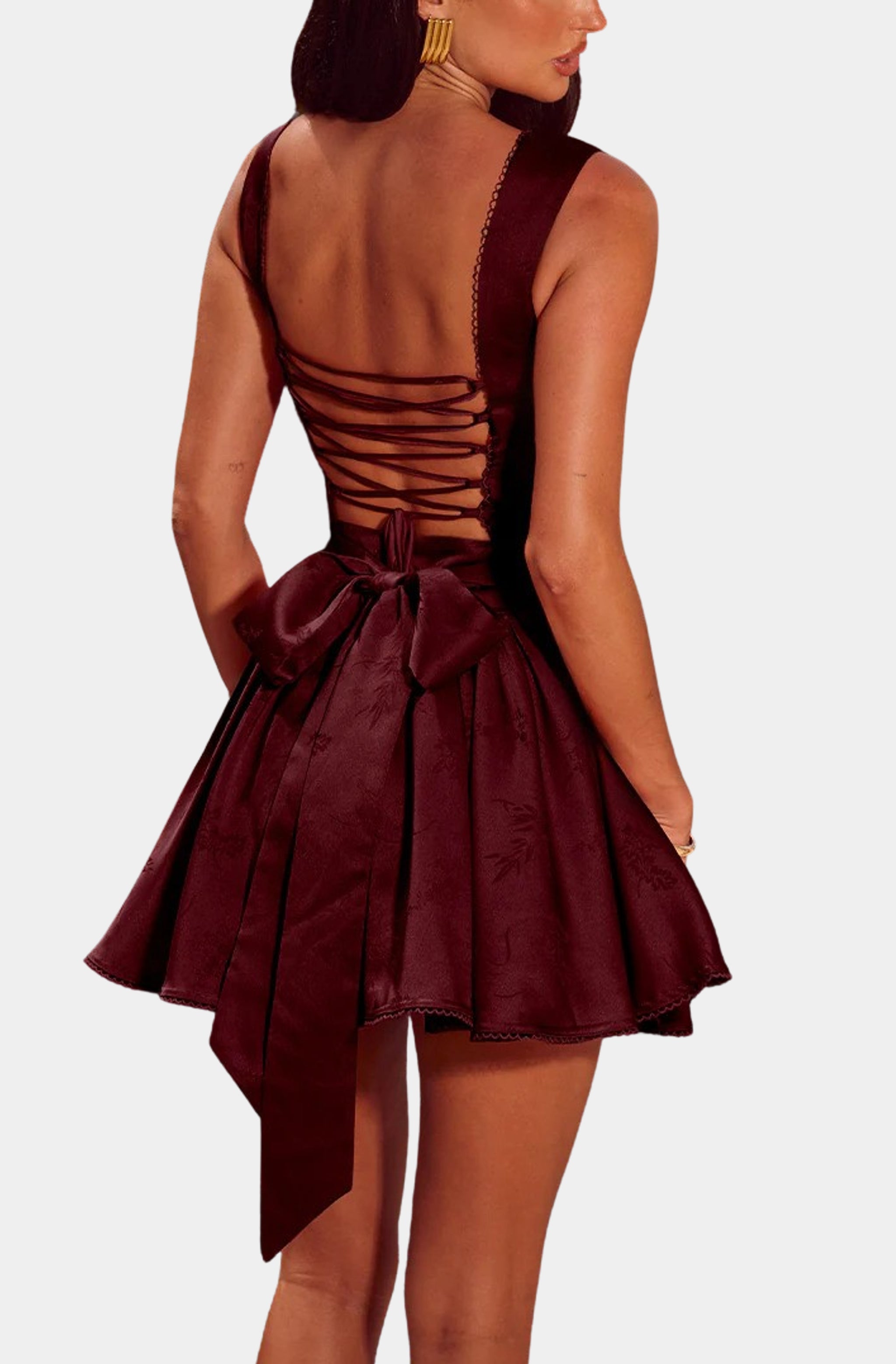 joelle mini dress JOELLE MINI DRESS - MUSK