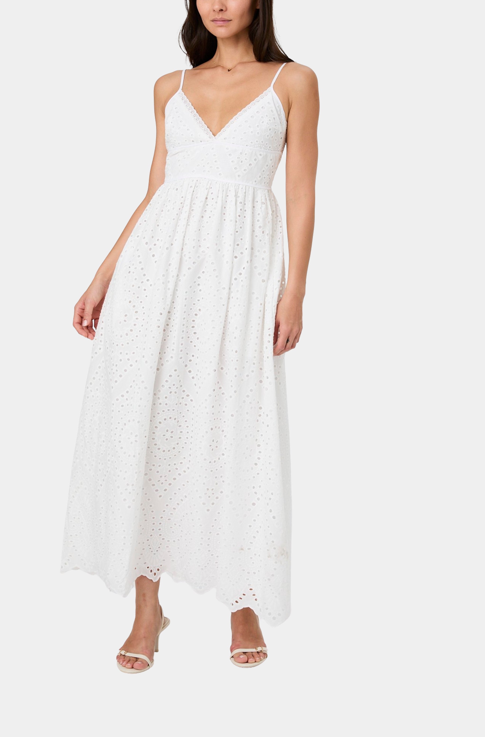 Trini Cotton Eyelet Maxi Dress Hemline Pensacola Trini Cotton Eyelet Maxi Dress Hemline Pensacola