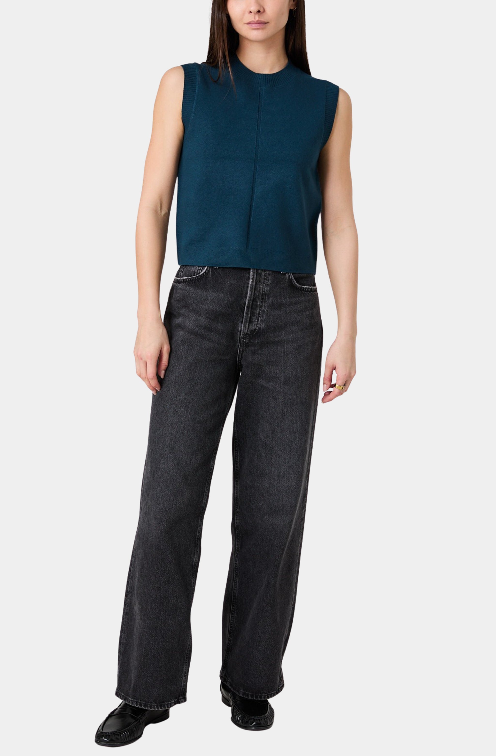 Babysoft Tick Crewneck Sleeveless Top – Hemline Pensacola