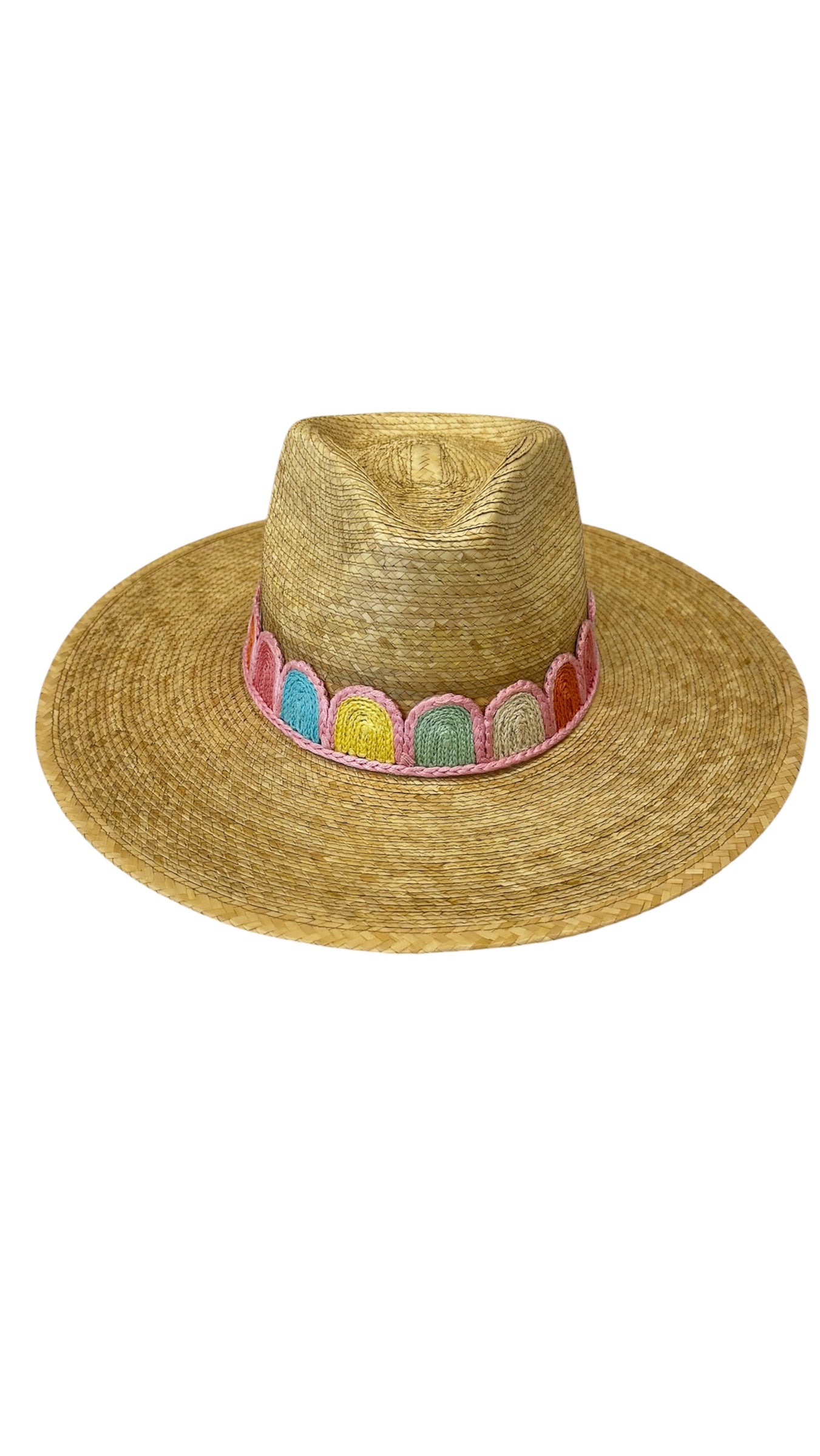 Pastel Kandy Crochet Palm Hat