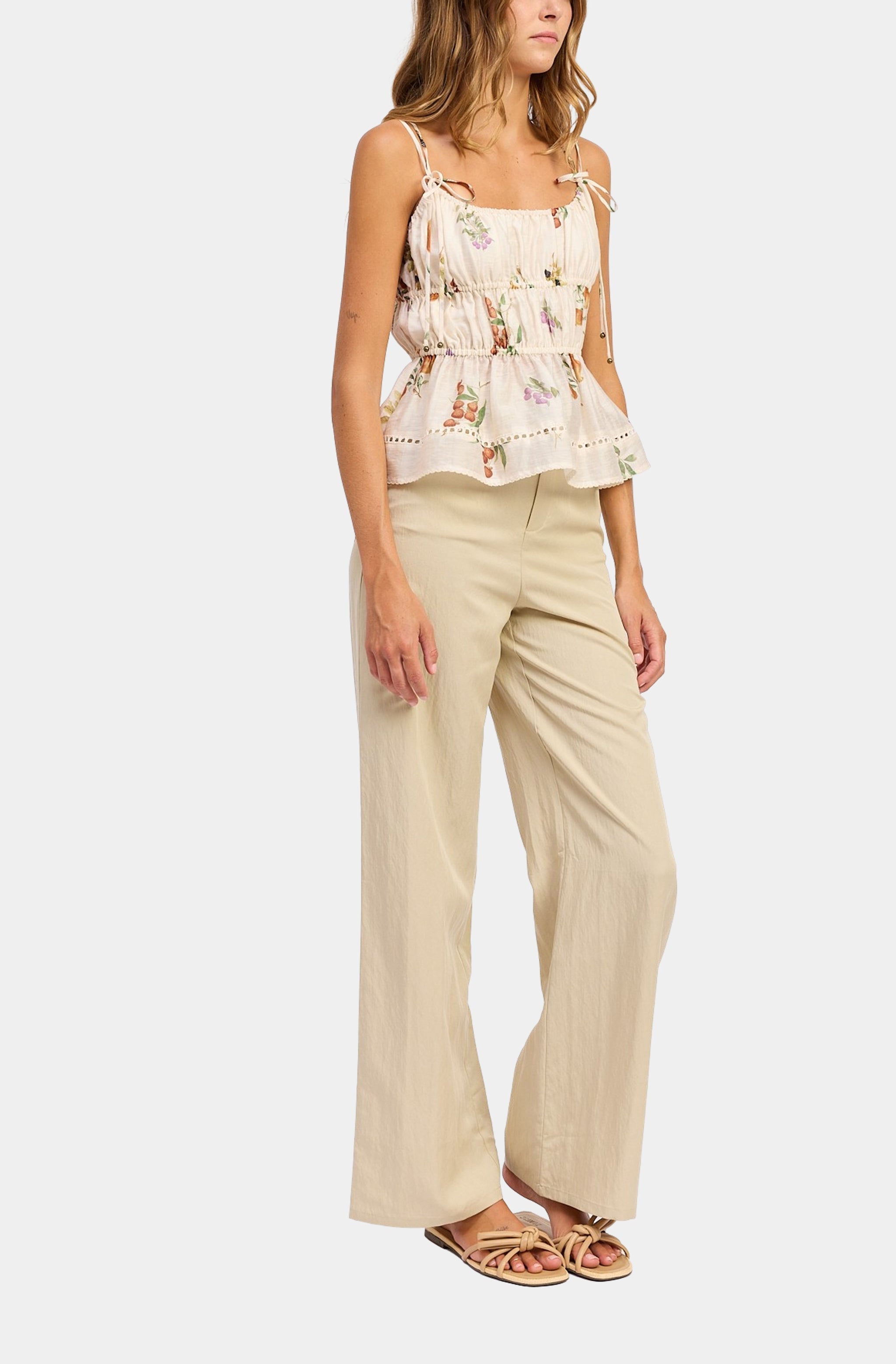 Tulsa Peplum Top