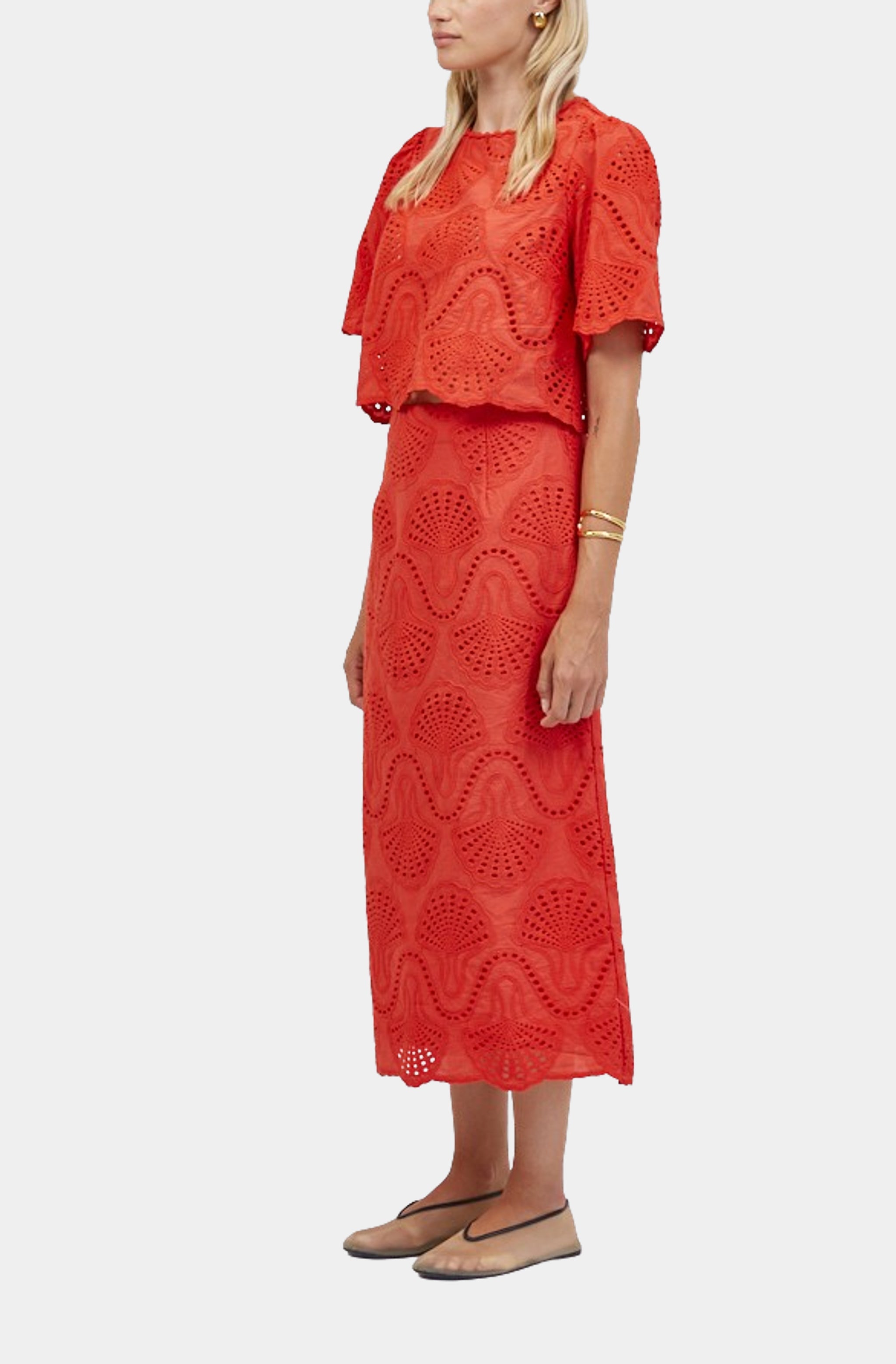 Cannes Eyelet Top